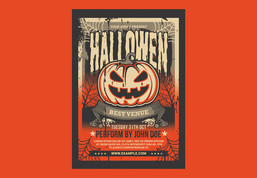 Halloween Party Flyer