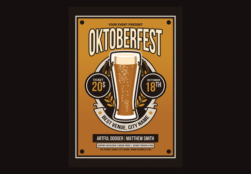 Oktober Fest Flyer