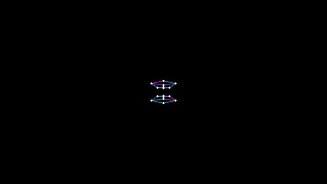 4D Tesseract Hypercube Dimension Projection Physics