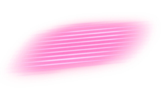 Neon Pink Motion Line Speed Effect Design