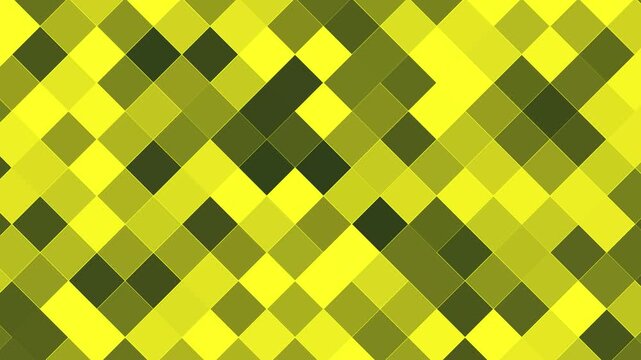Digital pixel censored mosaic blocks shifting concept animation. Changing dynamic pixels blink motion for prohibition. Geometric mosaic background. Pixel blocks subtle flicker animation.