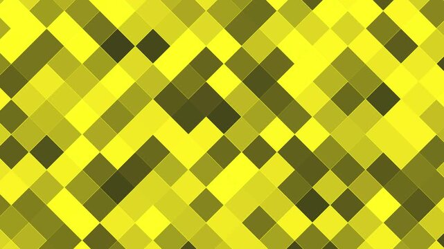 Digital pixel censored mosaic blocks shifting concept animation. Changing dynamic pixels blink motion for prohibition. Geometric mosaic background. Pixel blocks subtle flicker animation.
