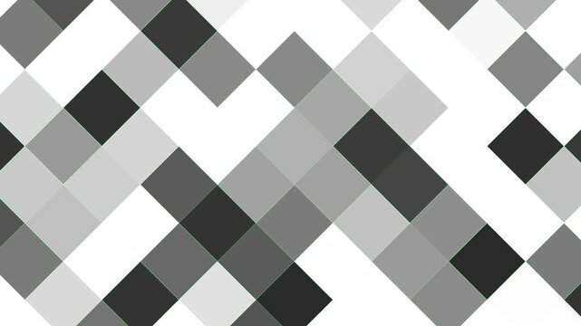 Digital pixel censored mosaic blocks shifting concept animation. Changing dynamic pixels blink motion for prohibition. Geometric mosaic background. Pixel blocks subtle flicker animation.
