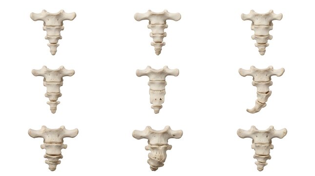 Various Types of Human Coccyx Bones