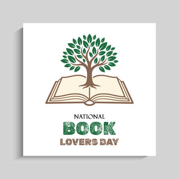National Book Lovers Day Social Media Instagram Post Banner