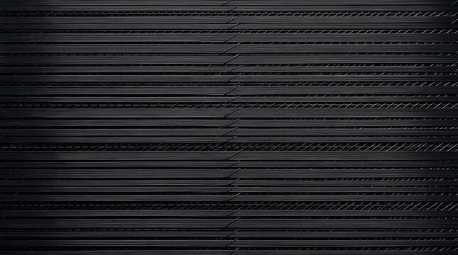 Abstract digital glitch texture with horizontal black and white lines. ultra fine striations