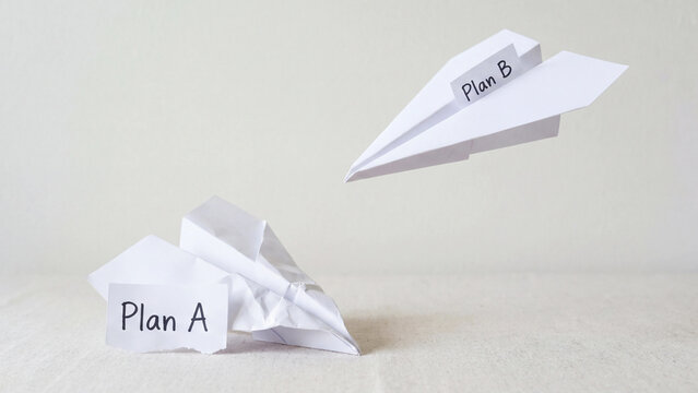 Plan B concept for backup strategy adaptability contingency planning resilience learning from failure and alternative paths to business success