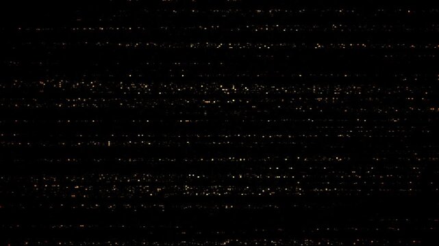 Digital glitch distortion with RGB split and scanline overlay. Retro TV static noise with flickering black and white interference.