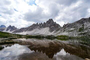 Fototapeta premium mountain lake in the mountains