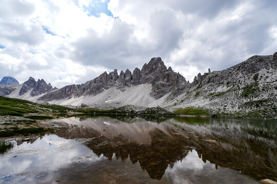 mountain lake in the mountains