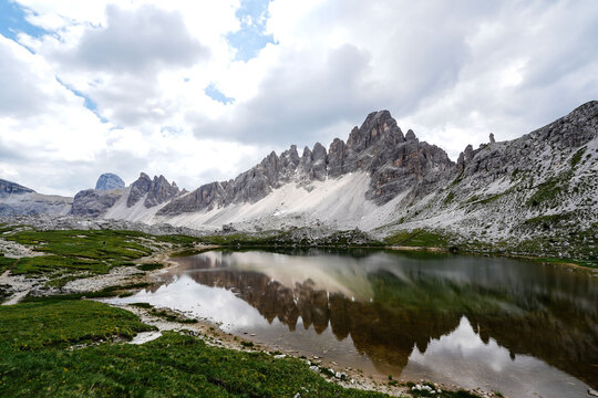 lake in the mountains