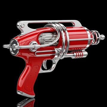 Retro Rocket's Gleaming Crimson Beam