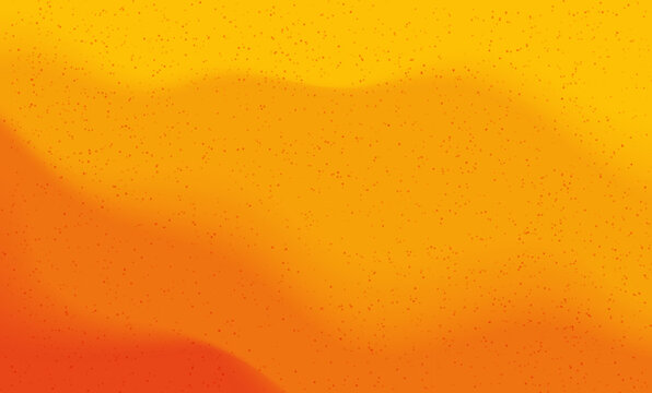 Abstract Orange and Yellow Gradient Background with Soft Wavy Texture and Fine Speckles