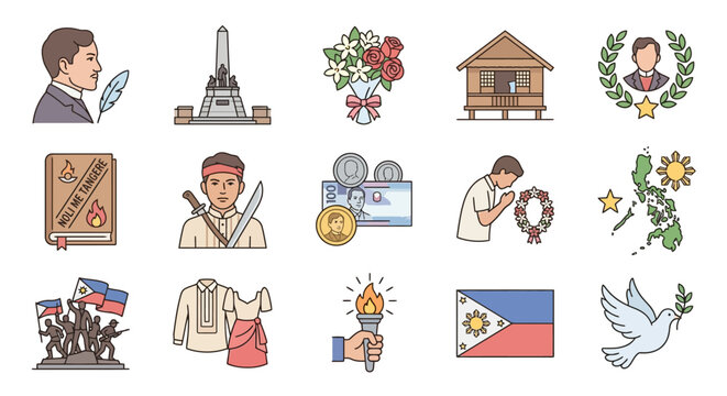 Philippine Independence Symbols and Historical Icons