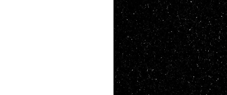 Minimalist split screen background with solid white and black grainy texture, high contrast dual tone surface, abstract monochrome composition