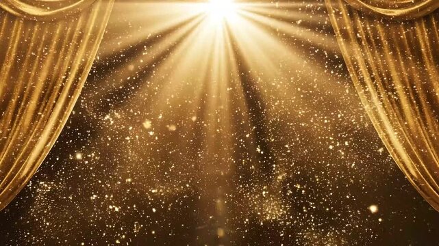 Golden Stage Background academy awards oscars