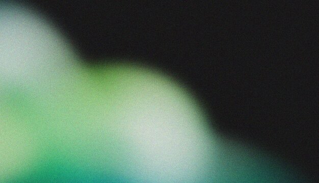 Abstract Green White Black Gradient Background with Soft Blur Grain Texture Modern Minimal Design