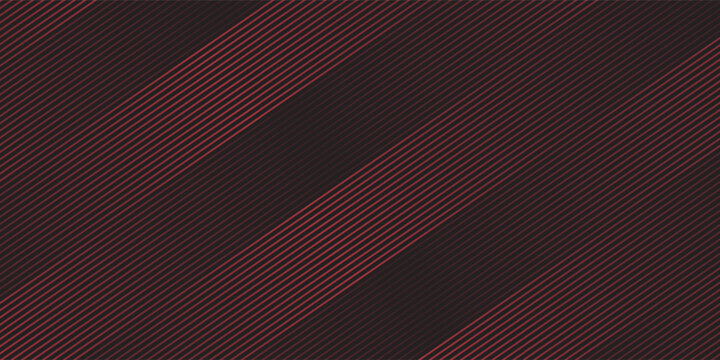 Abstract dark background with horizontal glowing red lines arranged in a checkerboard woven pattern, perfect for modern tech, gaming, streaming, and digital corporate design layouts