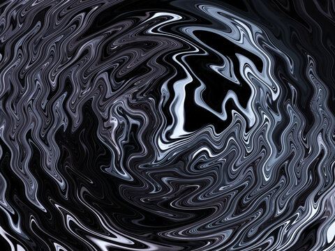A black, white, and blue marbled-textured liquid background for wallpaper or backdrop