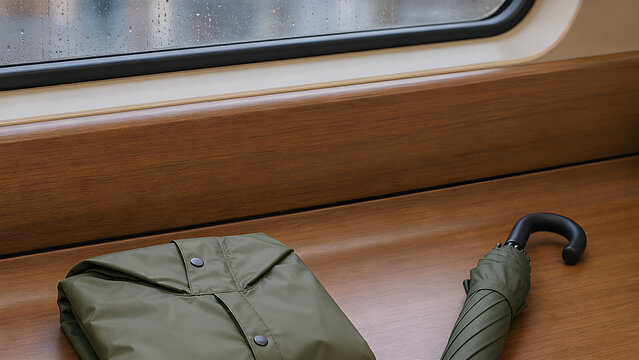 Reusable rainy commute essentials for early fall