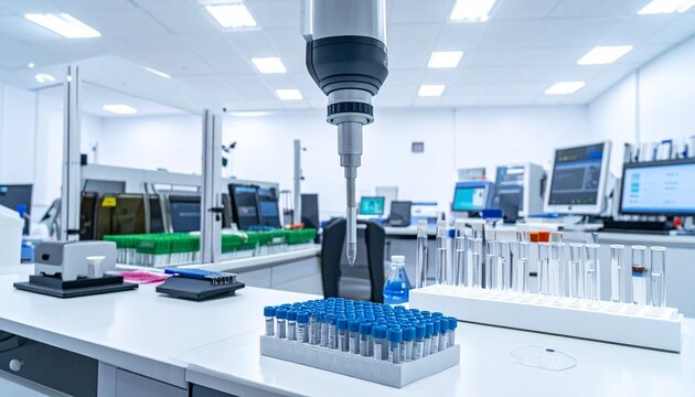 Laboratory robotics automation precision research