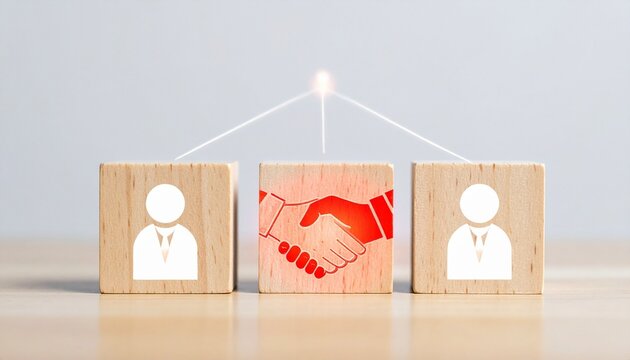 Business handshake partnership collaboration
