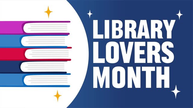 Happy Library Lovers Month for book lovers