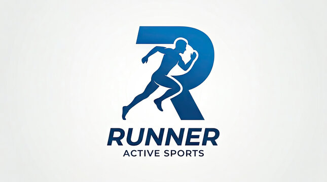 A logo featuring a stylized runner and the word 'RUNNER' with 'ACTIVE SPORTS' text.