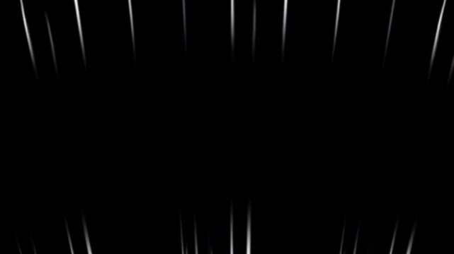 Monochromatic Manga Style Radial Speed Lines for Dynamic Action Comic Book Panels and Graphic Background Effects 4K