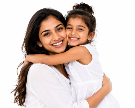mother and daughter