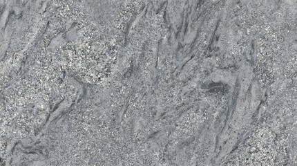 Naklejka premium Gray granite stone surface with sparkly mineral veins background.
