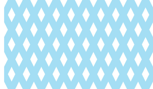 Blue diamond pattern with transparent background in digital design and decorative art.
