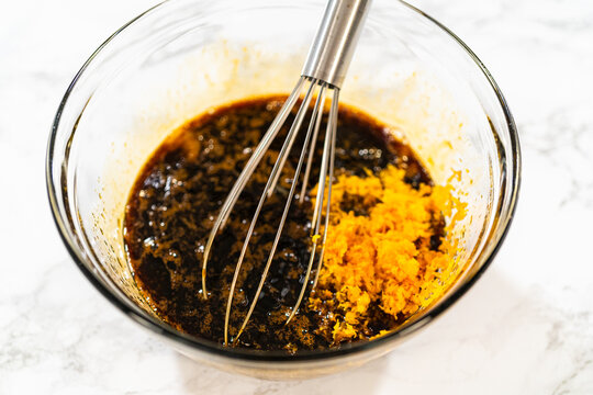 Zesty Orange Gingerbread Cookie Dough for Baking