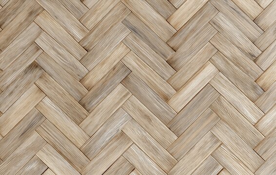 Wood parquet pattern background in warm natural tones