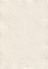 Blank off-white paper texture background, cream ivory color cotton paper	