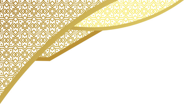 Golden Islamic Corner