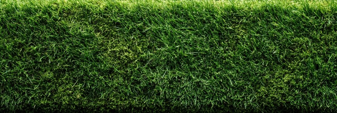 Close-up of lush green grass texture background