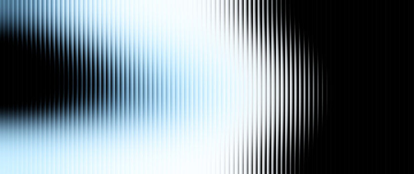 White and blue vertical fluted glass texture offering a polished soft look for landing page headers.