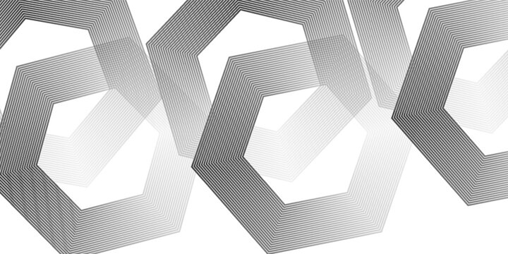 Honeycomb pattern with hexagon mesh. Texture bee comb grid. Flat vector illustration isolated on white background. modern