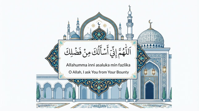 mosque out side dua 