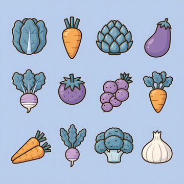 Explore a Vibrant Collection of Fresh Vegetables: A Visual Journey Through Colors, Nutritional Benefits, and Culinary Inspirations for Healthy Living and Cooking Adventures.