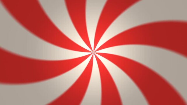 A red and white spiral pattern draws the eye inward. The design creates the illusion of movement, suitable for backgrounds and decorative elements