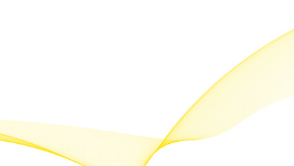 A vibrant yellow abstract design on a clean white background © Ahmad Khan