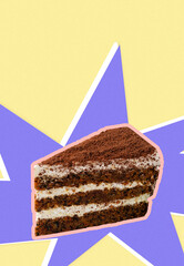 Fototapeta premium Celebration features cake at a happy birthday party with colorful decorations and fun activities