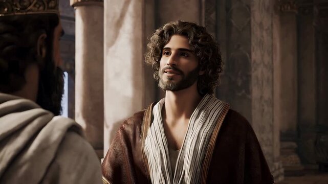 King Nebuchadnezzar Conversed with Daniel Who was Full of Wisdom and Understanding