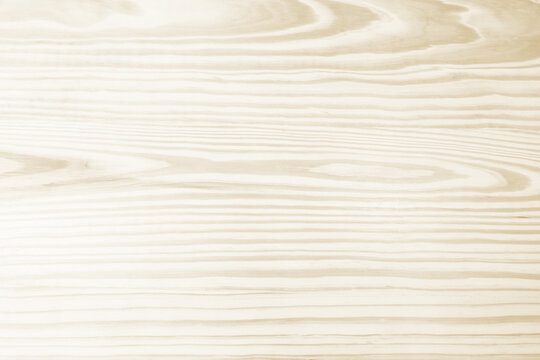 Horizontal light beige wood grain texture background