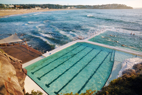 Bondi Beach Ocean Pools Sydney Australia