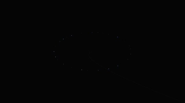 A stark solid black background representing total absence of any visible light