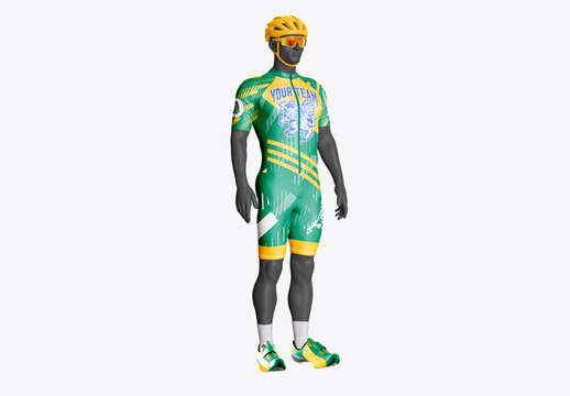 Cycling Suit Mockup