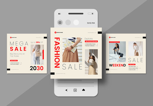 Social Media Post Design Layout